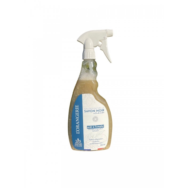 Spray savon noir à l'huile d'Olive 750 ml | Mon Orangerie