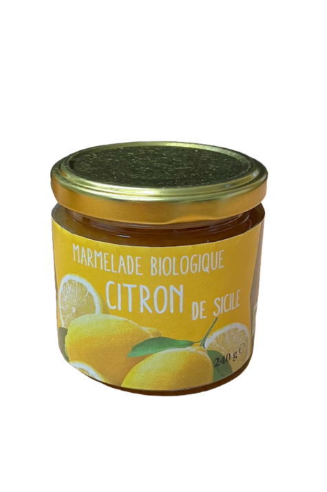 Marmelade Bio Citron de Sicile