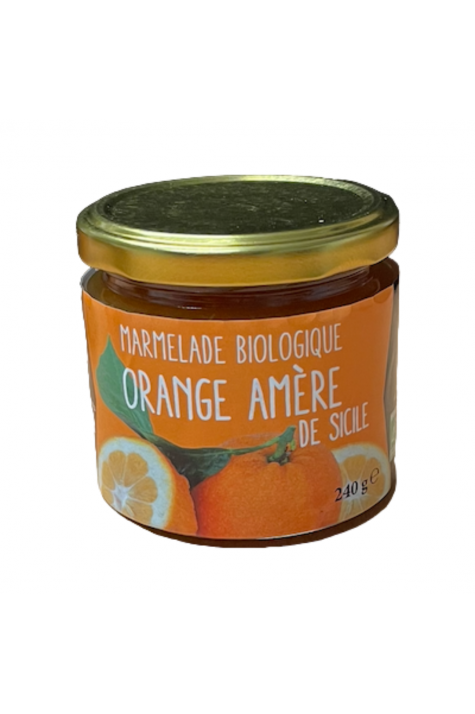 Marmelade Bio Orange amère de Sicile
