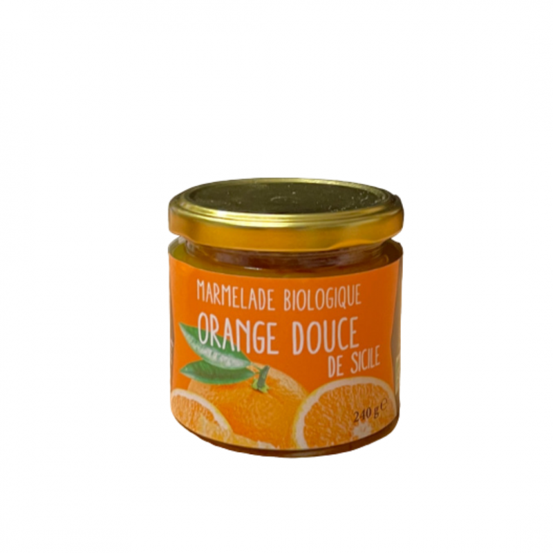 Marmelade Bio Orange douce de Sicile | Mon Orangerie