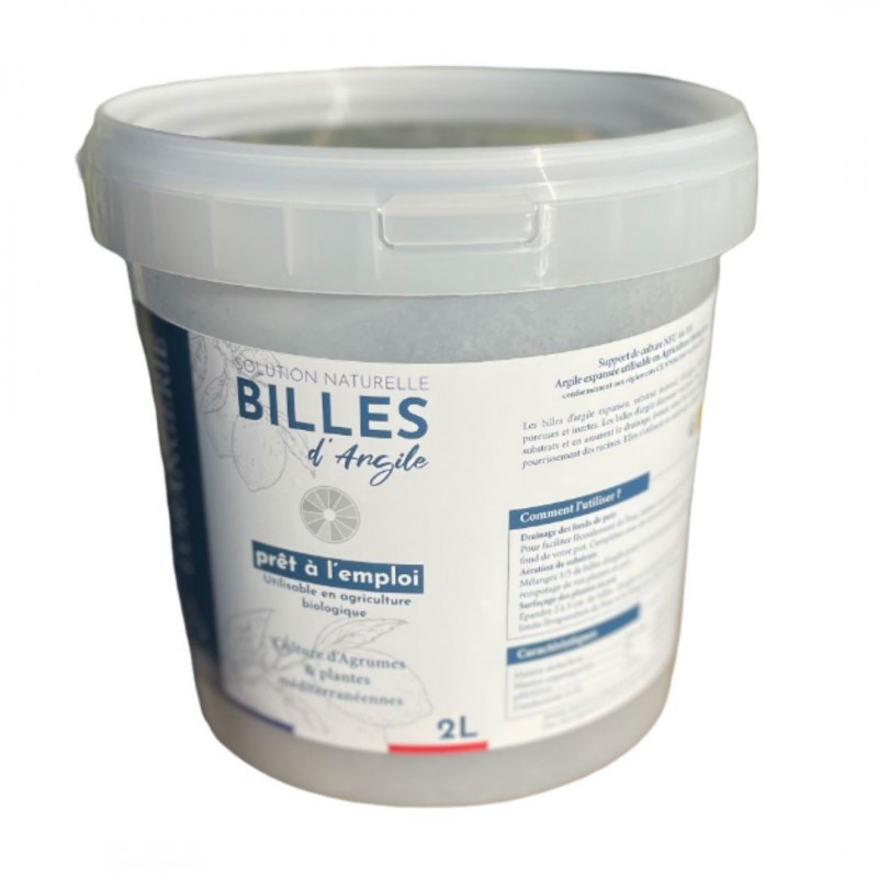 Billes d'Argile pour plantes - 2L | Mon Orangerie