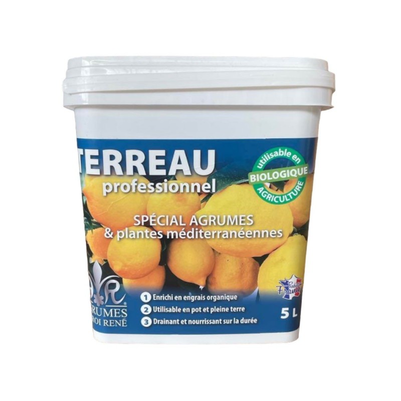 Seau de terreau Professionnel UAB 5L | Mon Orangerie
